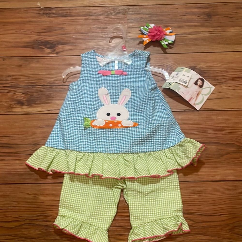 Bonnie Baby 3 piece outfit.